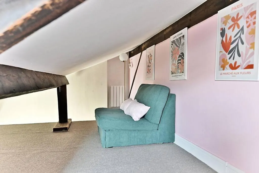 Loft Mezzanine Central A Paris 14Eme- II